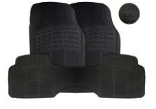 TAPETE PLAST NEG JGO 3 PZAS