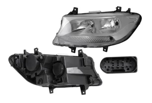 [20-H638-05-2B] FARO MERCEDES BENZ SPRINTER 2019 AL 2021 ELECT C/MOTOR IZQ TYC