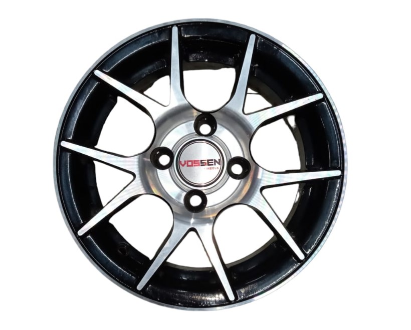 RIN 14" NEG 4 BIRLOS 100 MM 1 PZA