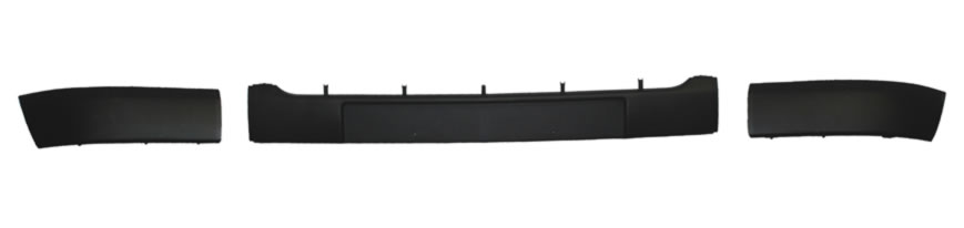 MOLDURA FASCIA (DEFENSA) RENAULT CLIO 02-06 JGO 3 PZAS DEL TW