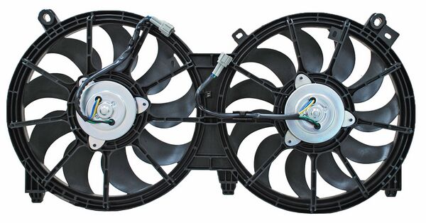 MOTOVENTILADOR NISSAN MAXIMA 09-13 P/ RAD P/AIRE DOBLE COMPLETO TW