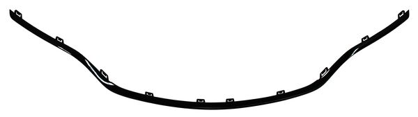 MOLDURA PARRILLA CHRYSLER 200 15-17 PINT  TW
