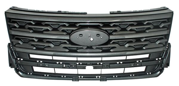 [PFEX18G] PARRILLA FORD EXPLORER 18-19 GRIS OSC C/MOLD PINT  TW