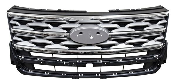 PARRILLA FORD EXPLORER 18-19 PLATA C/MOLD CROM  TW
