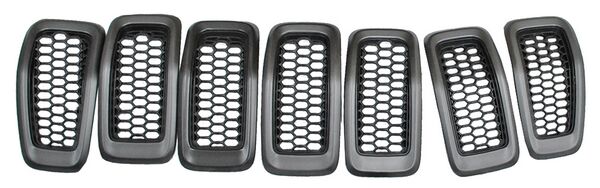 REJILLA (PARRILLA) JEEP CHEROKEE 14-15 C/MOLD PINT AMER JGO 7 PZAS TW