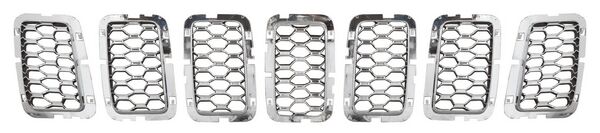 REJILLA (PARRILLA) JEEP GRAND JEEP CHEROKEE 17-19 CROM INSERTO TW