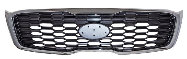 [PKSO19] PARRILLA KIA SORENTO 19-20 EX GRIS C/MOLD CROM TW