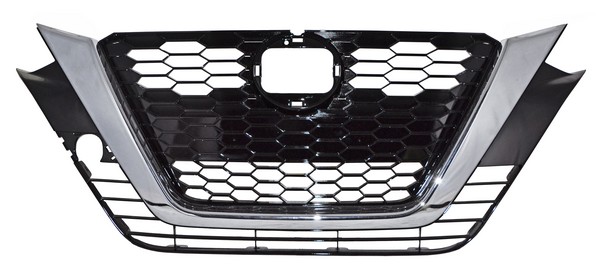 PARRILLA NISSAN ALTIMA 19-20 C/HOYO P/CAM C/MOLD CROM TW