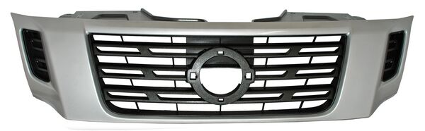 PARRILLA NISSAN PU NP300/ FRONTIER 16-20 PLATA P/PINT  TW