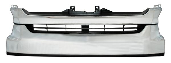 PARRILLA TOYOTA HIACE 2014 AL 2019 NEG C/MOLD CROM CH LARGO 15 PASAJ