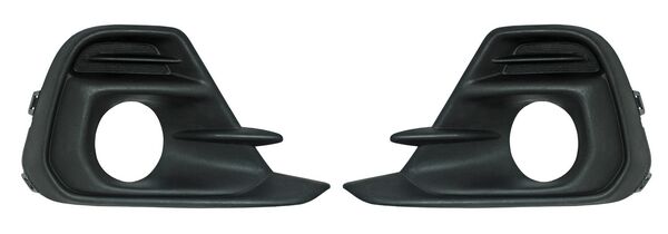 REJILLA (PARRILLA) CHEVROLET SPARK 16-18 LINEA NVA P/FARO AUX NEG JGO TW