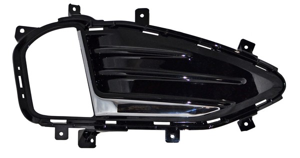 REJILLA (PARRILLA) FORD EDGE 19-20 C/MOLD CROM P/FARO AUX DER TW