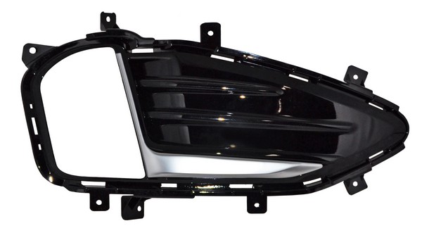 [PFED19FSR] REJILLA (PARRILLA) FORD EDGE 19-20 C/MOLD SATIN P/FARO AUX DER TW