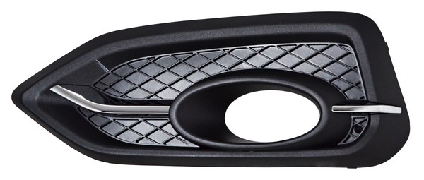 REJILLA (PARRILLA) HONDA CIVIC 14-15 2 PTAS P/FARO AUX C/MOLD CROM IZQ TW