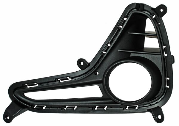 REJILLA (PARRILLA) HYUNDAI GRAND I10 18-20 5 PTAS P/FARO AUX S/MOLD IZQ TW