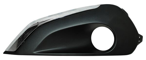 [PP20817FL] REJILLA (PARRILLA) PEUGEOT 208 17-20 P/FARO AUX C/MOLD CROM IZQ TW