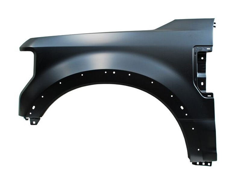 SALPICADERA FORD SUPER DUTY /F250/350 2017 AL 2019 METAL C/HOYO P/MOLD IZQ