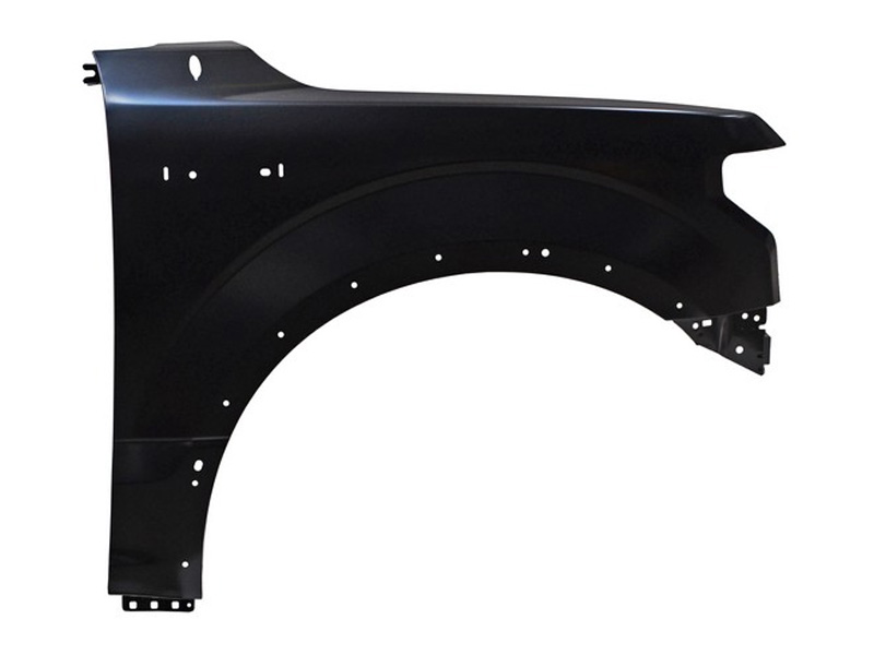 SALPICADERA FORD PU 2015 AL 2020 ALUM C/HOYO P/MOLD DER