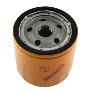 FILTRO ACEITE PONTIAC TRANS AM DE 1994 AL 1996 / CHEVROLET TRUCK BLAZER 4.1L L6 DE 1969 AL 1982 / 400SS PU 5.7L V8 DE 1994 AL 1998 / BUICK REGAL 4.4L V8 DE 1981 AL 1982 5.7L V8 DE 1977 AL 1979 / CENTURY 4.4L V8 DE 1981 / IMPALA 3.8L V6 63 5L V8 DE 1982 AL 1983 GONHER COD. GP-3