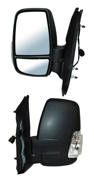 ESPEJO FORD TRANSIT 15-17 S/CONT C/DIRECC BCA TEXT VAN/ CHASIS/ PASAJ IZQ TW