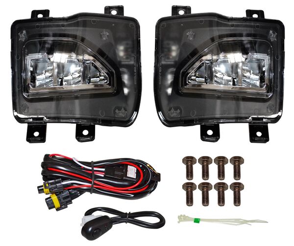 FARO AUX (NIEBLA) CHEVROLET PU 16-17 LEDS JGO  TW