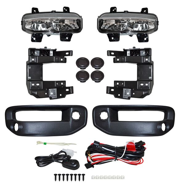 FARO AUX (NIEBLA) DODGE PU 19-21 DODGE RAM 1500 C/PARRILLA JGO  TW