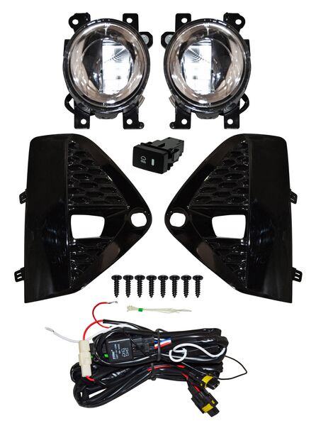 FARO AUX (NIEBLA) NISSAN MURANO 20 LEDS C/PARRILLA JGO  TW