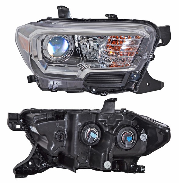 FARO TOYOTA TACOMA 2018 AL 2022 FONDO NEG DER TYC