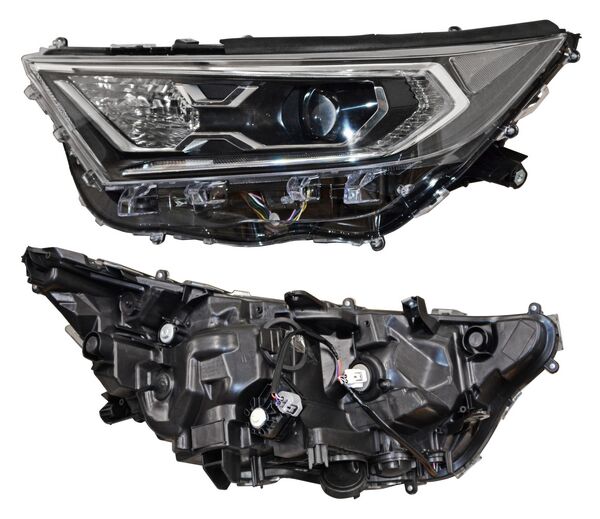 [20-H486-06-2B] FARO TOYOTA RAV4 2020 AL 2021 LIMITED HYBRID C/MOTOR LEDS IZQ TYC
