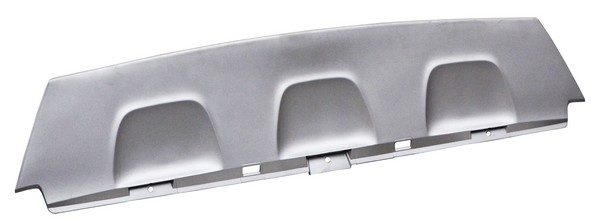 MOLDURA DEFENSA DEL VOLKSWAGEN TIGUAN 09-11 PLATA  TW