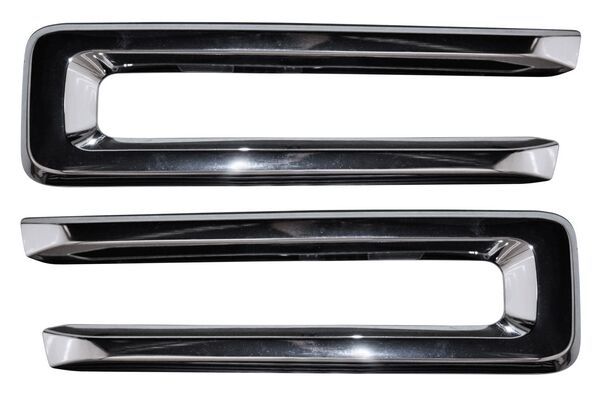 MOLDURA PARRILLA DODGE PU 19-20 DODGE RAM 2500/3500 CROM CENT JGO 2 PZAS