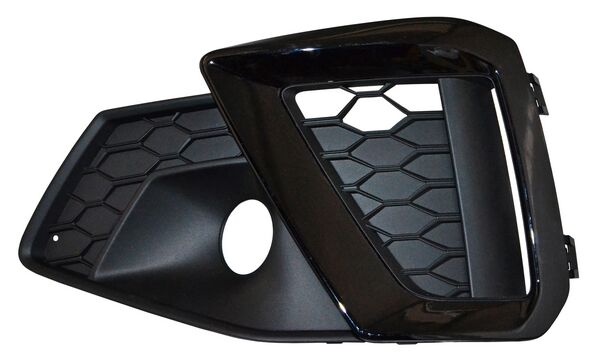 REJILLA (PARRILLA) AUDI A4 S LINE 20-21 NEG P/FARO AUX IZQ TW