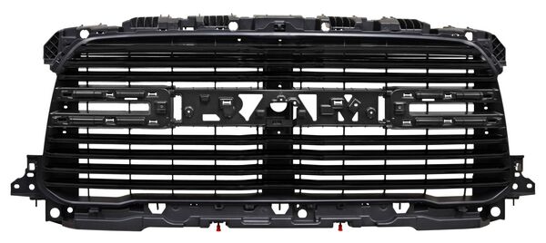 PARRILLA DODGE PU 19-21 DODGE RAM 2500/3500 NEG C/MOLD NEG LINEAS  TW