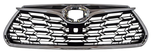 PARRILLA TOYOTA HIGHLANDER 20-21 C/MOLD CROM C/HOYO P/CAM TW