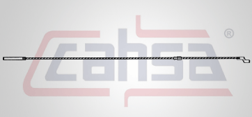 CHICOTE ACELERADOR VOLKSWAGEN COMBI  DE 1974 AL 1990  REFORZADO COD. VW153 (112830)