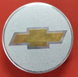 TAPON CENTRO RIN CHEVROLET VARIOS MODELOS 60 MM 4 PATAS DESMONTADO ORIGINAL 1 PZA