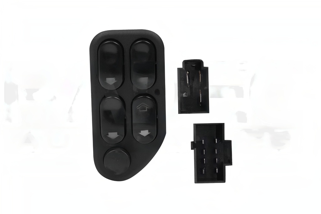 [FOEC04COCRN5TL] CONTROL MAESTRO  FORD ECOSPORT DE 2004 AL 2007 CRISTAL NEG 5 TECLAS IZQ *R
