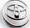 [MP-T008CR-01] TAPON RIN CENTRO TOYOTA YARIS/ COROLLA 56MM CROM 1 PZA N2