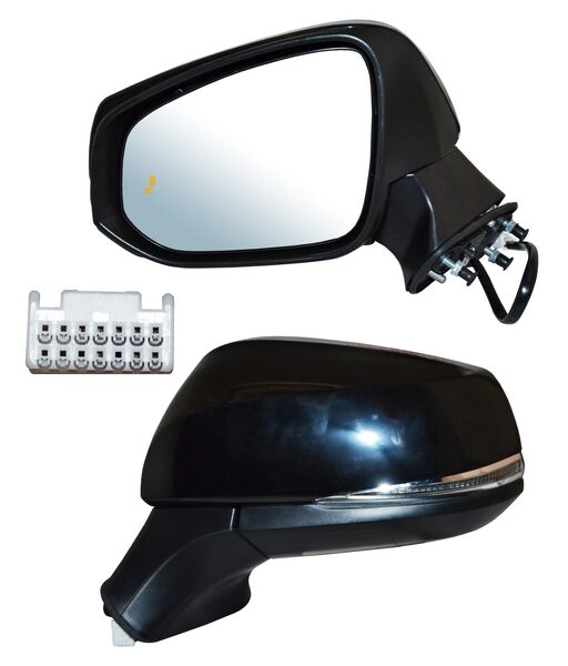 ESPEJO TOYOTA COROLLA CROSS 22 ELECT P/PINT C/DESEMP C/DIRECC IZQ TW