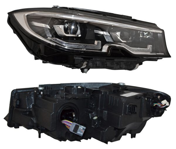 [20-H165-06-9B] FARO BMW SERIE 3 2019 AL 2022 C/MOTOR LEDS DER TYC