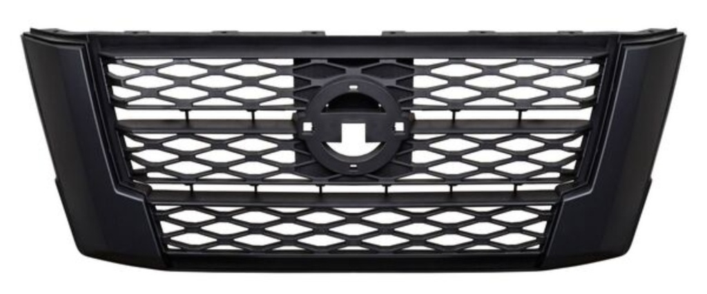 PARRILLA NISSAN PU/ NP300 2021 AL 2025 NEG TEXT 