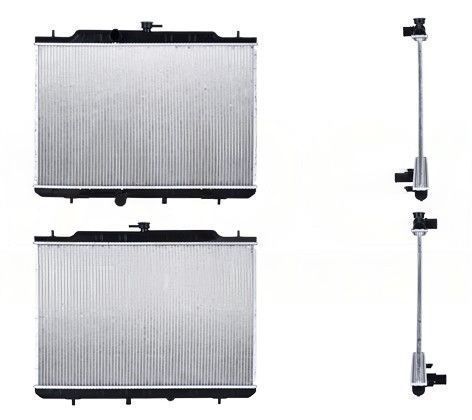 RADIADOR NISSAN ROGUE DE 2008 AL 2014 L4 2.5 LTS AUT C/S AA 17 5/7X27X16MM ALUM *R