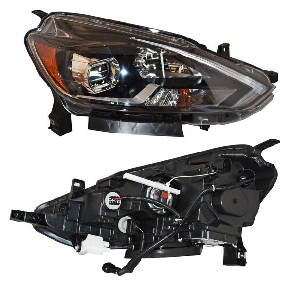 [20-9795-00-1N] FARO NISSAN SENTRA 2016 AL 2019 LEDS DER TYC