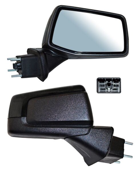 ESPEJO CHEVROLET PU 1500 SILVERADO 2019 AL 2023 ELECT P/PINT C/DESEMP C/SENSOR TEMP 5 PINES DER TW