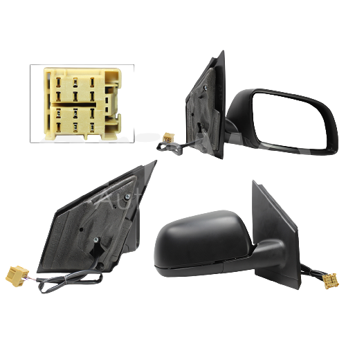 ESPEJO VOLKSWAGEN POLO 03-07 ELECT LISO 5 PINES DER