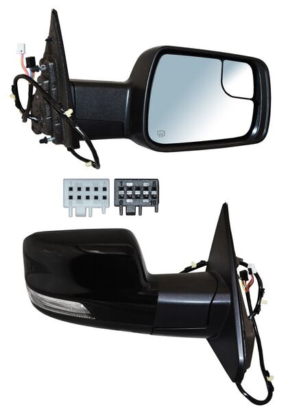 ESPEJO DODGE PU DE 2019 AL 2022 ELECT P/PINT C/DESEMP C/SENSOR PUNTO CIEGO C/DIRECC C/LUZ INF C/MEM 18 PINES DER TW