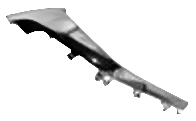 MOLDURA PARRILLA MAZDA CX9 DE 2016 AL 2021 SPORT/I GRAND TOURING/SIGNATURE CROM INF DER TW