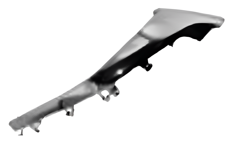 MOLDURA PARRILLA MAZDA CX9 DE 2016 AL 2021 SPORT/I GRAND TOURING/SIGNATURE CROM INF IZQ TW