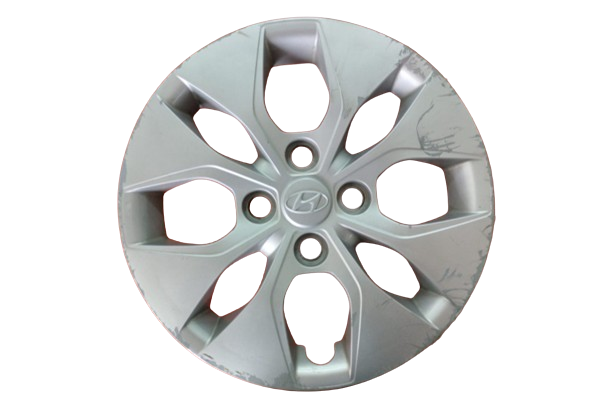 TAPON RIN HYUNDAI 14" 4 BIRLOS GRIS DESMONTADO ORIGINAL