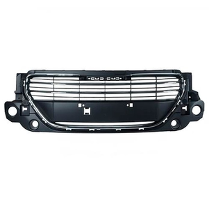 REJILLA (PARRILLA) PEUGEOT 301 2013 AL 2017  NEG C/FILO CROM 